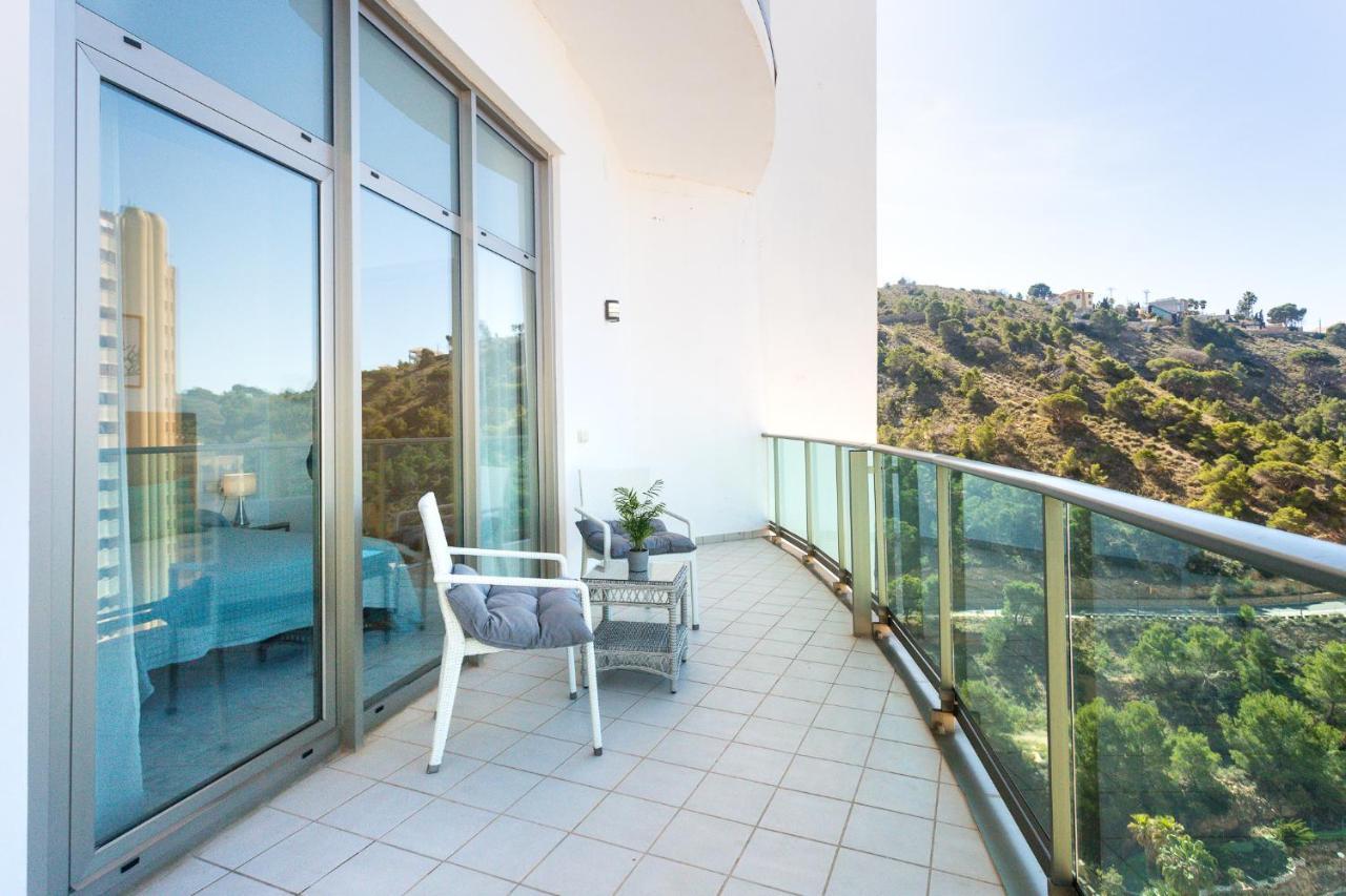 Skyline 10 Gran Terraza Privada Con Vistas Espectaculares Daire Benidorm Dış mekan fotoğraf